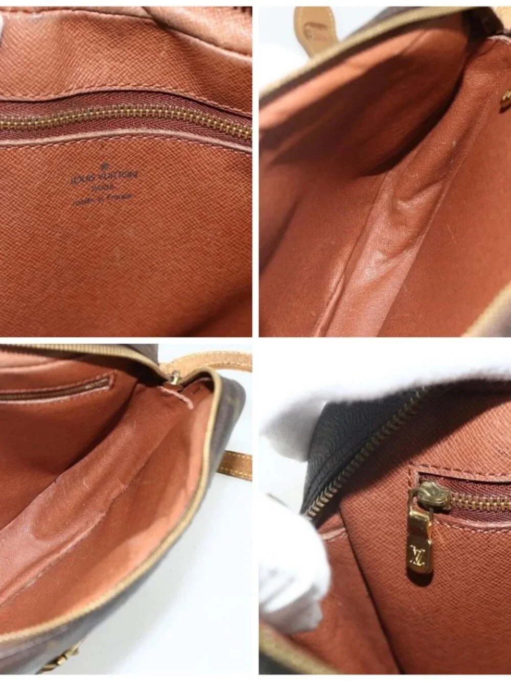 LOUIS VUITTON Monogram Jeune Fille GM Shoulder Bag M51225 LV Auth 175764